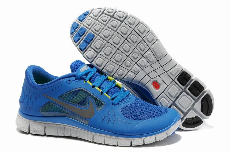 Hot Nike Free5.0 Men Shoes Dodgerblue/Gray